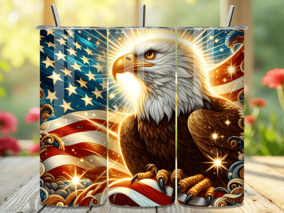 Download American Flag Bald Eagle Tumbler Wrap - Bald eagle tumbler Collection