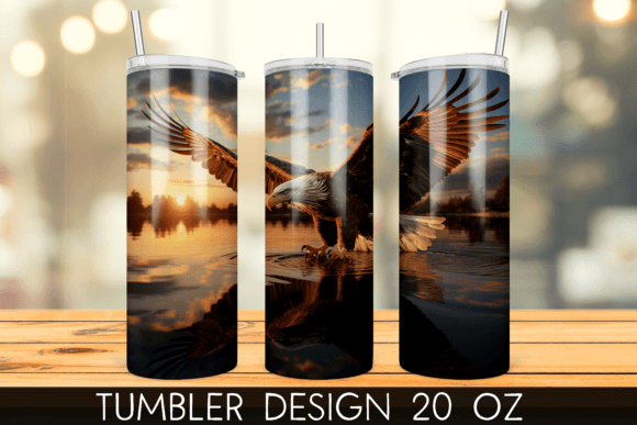 Download Bald Eagle Tumbler Wrap Sublimation - Bald eagle tumbler Collection