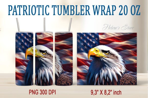 Download American Bald Eagle Tumbler Wrap 20oz - Bald eagle tumbler Collection