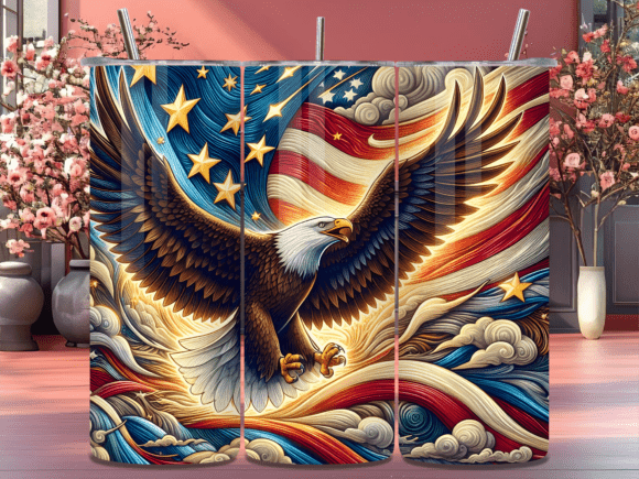 Download American Flag Bald Eagle Tumbler Wrap - Bald eagle tumbler Collection