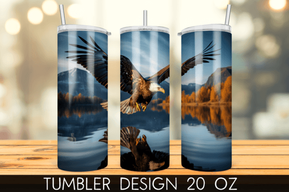 Download Bald Eagle Tumbler Wrap Sublimation - Bald eagle tumbler Collection