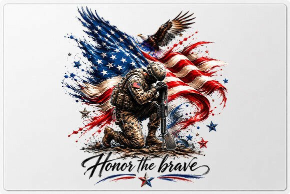 Download Honor the Brave Soldier PNG - Premium Bundle