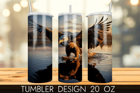 Download Bald Eagle Tumbler Wrap Sublimation - Bald eagle tumbler Collection